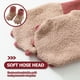 thumbnail image 4 of KAKOWELY 1Par Calcetines Infantiles Rosa Con Material Flexible Y Transpirable Para Uso Diario, 4 of 5