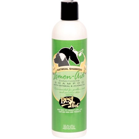 UPC: 0183941041155 | Best Shot Lemon Aid Oatmeal Pet Shampoo 16oz