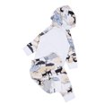 thumbnail image 3 of Dewadbow Newborn Infant Baby Boys Girls Hooded Tops Pants Leggings Outfits Clothes, 3 of 5
