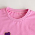 thumbnail image 6 of Bobifish Toddler Girls Sets Letter Embroidered Sweatshirt And Skirt Outfit Children Girls Sets For Birthday Party, 6 of 9