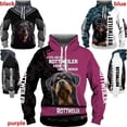 thumbnail image 3 of Sudadera con capucha con estampado 3D de animales y perro rottweiler divertido para hombre, sudaderas informales, sudaderas holgadas de gran tamaño, sudaderas con capucha para hombre, camisetas de cal, 3 of 4