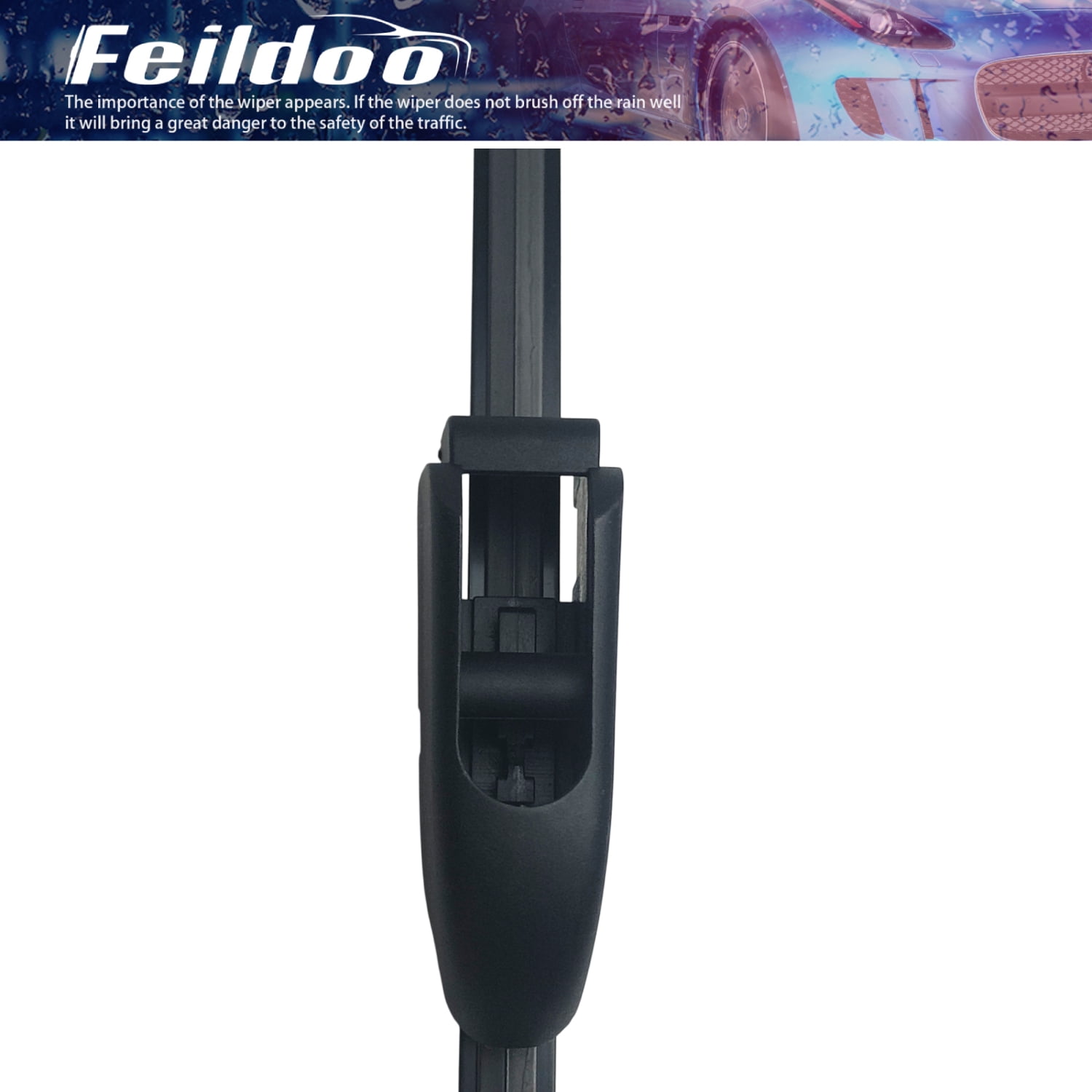 Feildoo 3PCS Wiper Blades Fit For Hyundai Elantra GT 2013-2017, Front & Rear Windshield Wiper Blades, Y29H6H2S