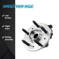 thumbnail image 3 of Bodeman Front Right Wheel Hub and Bearing Assembly for 2004-2007 Mercury Monterey Ford Freestar - Passenger Side, 3 of 7