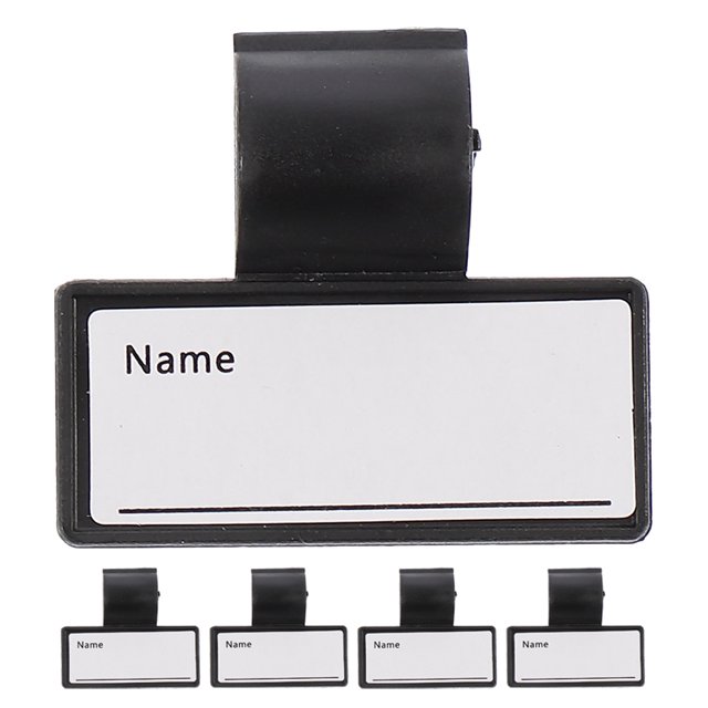 WRITWAA 5Ud Etiquetas Plásticas Para Estetoscopio Con Clip Ajustable Y Uso Profesional