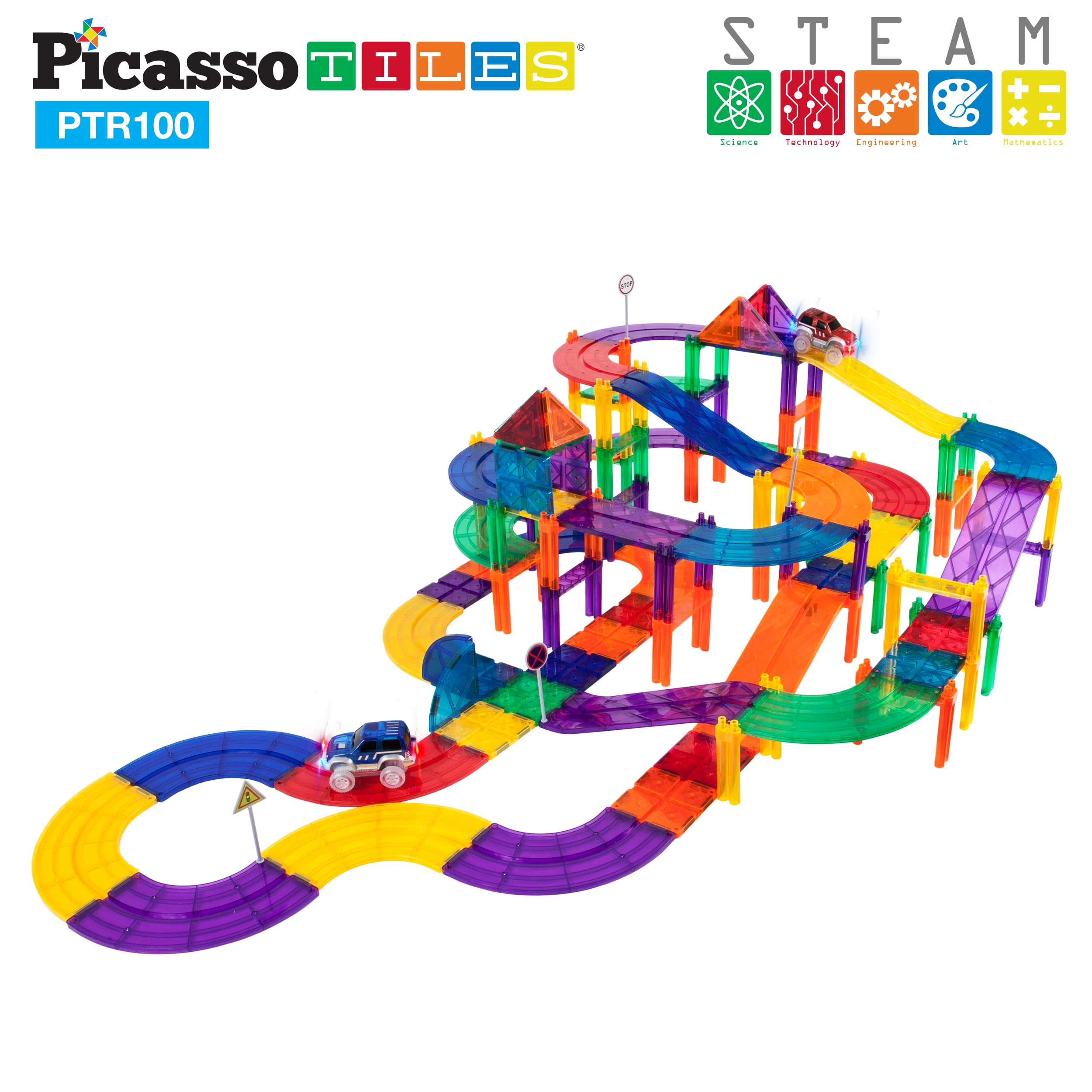 picasso tiles cars