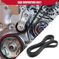 thumbnail image 3 of Cinturón serpentino No.56992RNAA03 para Honda Civic 2007, cinturón de transmisión en V de EPDM, 3 of 7