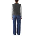 thumbnail image 3 of INSPIRE CHIC Womens Sweater Vest Button Down Sleeveless Round Neck Soft Casual Knitted Tank Top Cardigan Small Gray, 3 of 6