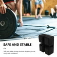 thumbnail image 4 of Fearlessin Bench Press Block Weight Lifting Deep Squat Adjustable Shoulder Barbell Foam Pad Board with Grooves Portable Fitness, 4 of 6