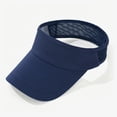 thumbnail image 4 of Ticikt Kids' Adjustable Sun Visor Hat, UPF 50+ Lightweight Cap for Sports and Beach,Navy, 4 of 8