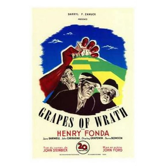 The Grapes of Wrath Movie Poster (11 x 17)