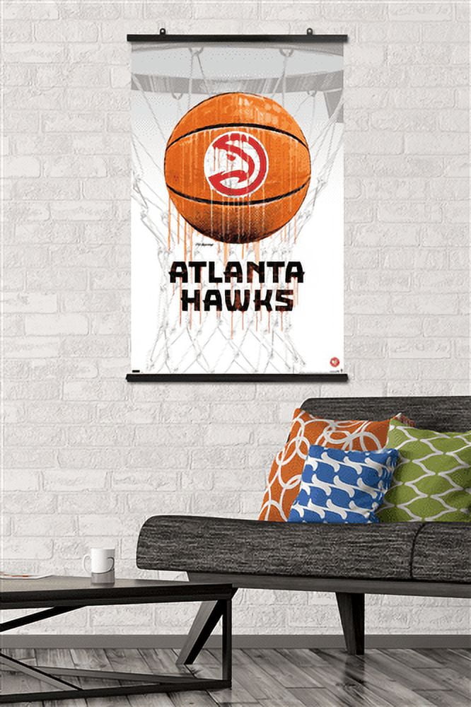 NBA Atlanta Hawks - Drip Basketball 21 Wall Poster, 22.375" x 34"