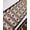 Orange, variant on Brown Gray Boho Stair Treads for Wooden Steps Indoor Runner Rug Carpet, Southwestern Ethnic Abstract Geometric 4 Pieces Peel and Stick Staircase Step Treads Covers Washable Throw Door Mats, 30"x8"