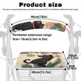 thumbnail image 6 of HELLHERO Walker Seat Covers Autumn Kitten Rollator Seat Back Cover & Non-Slip Cover for Elderly Adults Home with Waterproof, 6 of 7