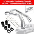 thumbnail image 2 of 3" Intercooler Pipe Boot & Clamp Kit for Ford 7.3L Powerstroke 1999.5-2003, 2 of 5