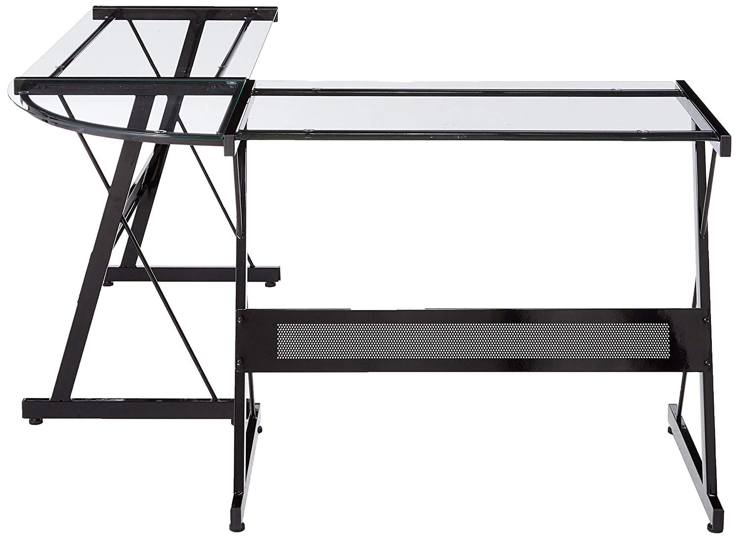 Z Line Solano L Desk Black Walmart Com Walmart Com