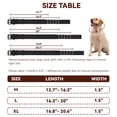 thumbnail image 2 of Minzimin Heavy Duty Dog Collar for Large Dogs, Dog Collars with Metal Buckle & D Ring, 1.5" Width Thick Adjustable Nylon Collar for Medium Dogs, 2 of 7