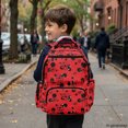 thumbnail image 5 of FUIALDOLG Ladybug Print Bookbag with Lightweight, Durable multi-tasche 17 Inch School Bag for Back to School Elementary, 5 of 8