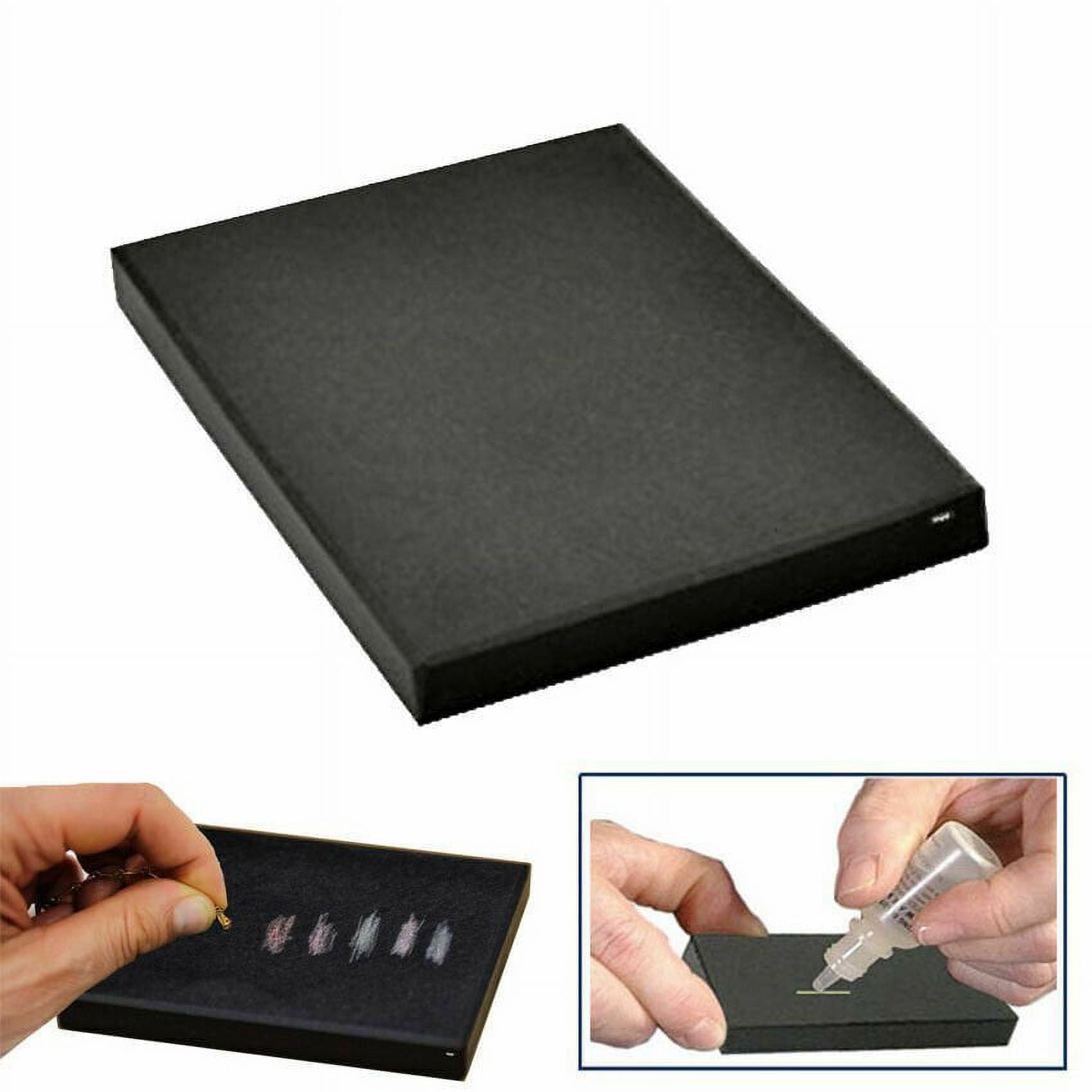 JSP Gold Jewelry Testing Acid 10k 14k 18k 22k Kit + Scratch Test Stone