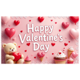 thumbnail image 1 of Valentine's Day Party Decoration Banner Heart Design Backdrop Event Photo Props Love Celebration Romance Gift Box Background, 1 of 4
