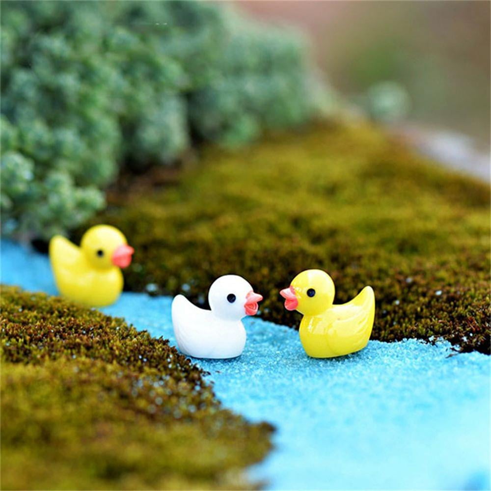 China Factory 40 Pcs 4 Style Luminous Mini Ducks, Yellow and White Tiny  Ducks, Christmas Hat Resin Duck, Mini Resin Animal for Fairy Garden,  Miniature Landscape, Tabletop, Cake, Potted Plants Decor 25x19x28mm