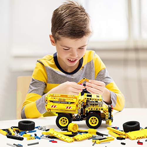 Building Block Construction Toys for Boys Girls Ages 3 4 5 6 7 8 9 10 Year Old Birthday Gift for Kids Education Toys Building Toys Toy Building Sets TOYOCO Building Blocks Toys