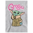 thumbnail image 3 of Star Wars Boys/Girls Grogu Bubble Heather Pullover Hoodie, 3 of 4