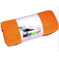 thumbnail image 3 of AngelBeauty Hot Yoga Towel with Carry Bag - Microfiber Non Slip Skidless Yoga Mat Towels for Yoga, Exercise, Fitness, Pilates (Orange), 3 of 4