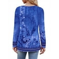 thumbnail image 4 of Fantaslook Long Sleeve Shirts for Women Fall Dressy Casual Blouses Fashion Pleated Tunic Tops, 4 of 8