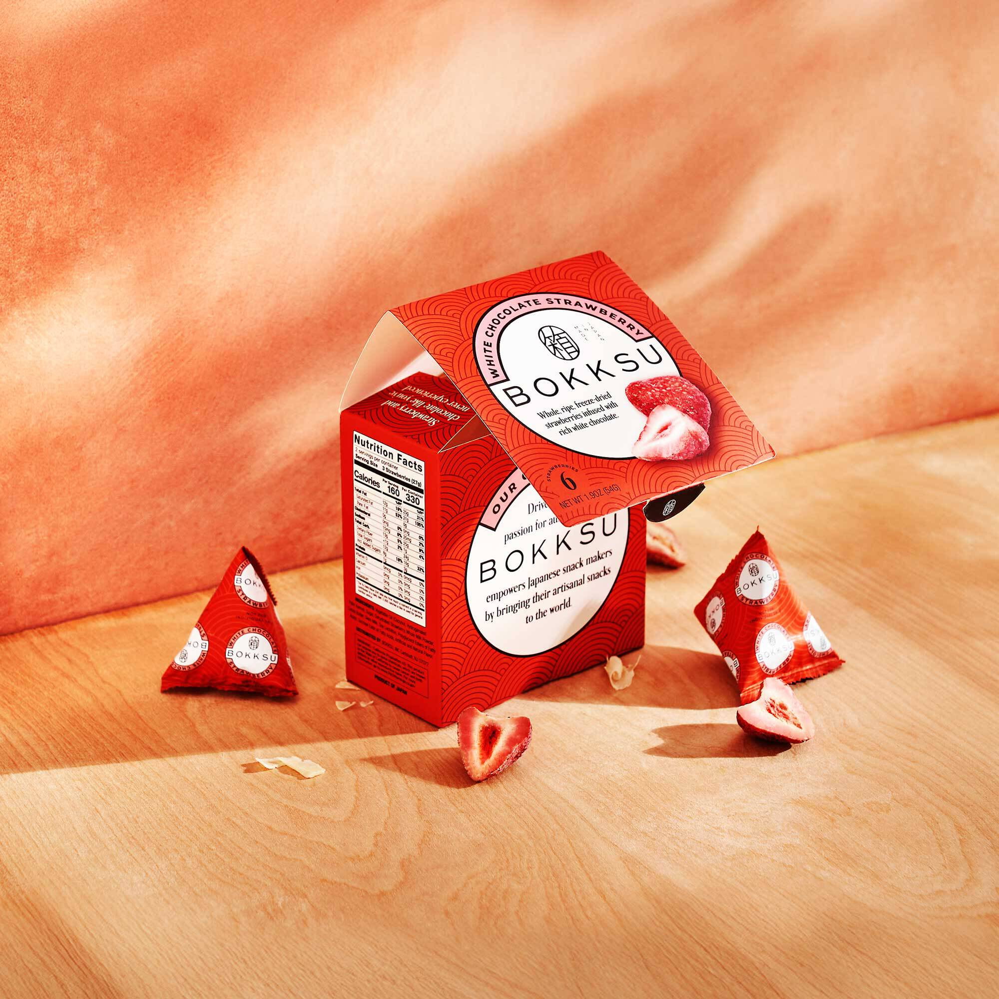 Bokksu White Strawberry 6-Piece Box (2-Pack)