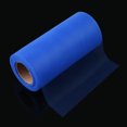 thumbnail image 2 of Tul Tejido Carrete de rollo de papel de tul de tejido colorido, decoración para fiesta de boda, azul real, 2 of 6