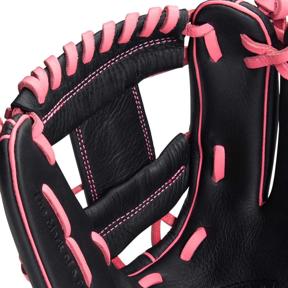 Rawlings Exclusive Youth Select Series 11.5" Baseball Glove (SS1150BP) Black/Pink 11.5