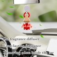 thumbnail image 4 of CSSJKYJ 2PCS Car Air Freshener Hanging, Red Scent Drift Car Air Freshener, Wooden Fragrance Expanding Bottle Cap, 10ml Per Bottle, Used for Car Decoration and Fresh Air, 4 of 5