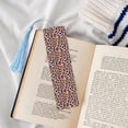 thumbnail image 4 of Kdxio Leopard Print Metal Tassel Bookmarks,Perfect Gift for Art Lovers and Bookworms Metal Bookmarks for Women, 4 of 8