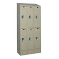 thumbnail image 3 of Hallowell ReadyBuilt II 2 Tier 3 Wide School Locker, 3 of 3