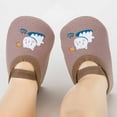 thumbnail image 2 of Penkiiy Spring Summer Baby Socks Floor Socks Anti-skid Cool Insulation Indoor Soft Soled Shoes Socks Smart Step First Walkers Shoes 12-18 Months Coffee 2023 Summer Deal, 2 of 6