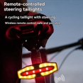 thumbnail image 3 of 2X Luz Trasera Solar para Bicicleta con Intermitentes de Advertencia, Recargable por USB, Control Remoto Inalámbrico., 3 of 5