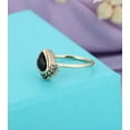 thumbnail image 4 of 2.10Ct Pear Cut Lab Created Black Diamond Women's Wedding Gift Ring In 14K Yellow Gold Plated, 4 of 4