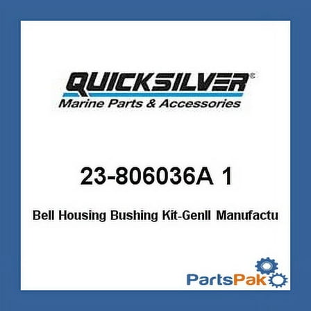 New Mercury Mercruiser Quicksilver Oem Part # 23-806036A 1 Bushing/Seal Kit