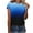 Black, variant on DailyTrove Women's Ombre Crew Neck Short Sleeve Tee - Gradient Casual T-Shirt, Trendy for Street & Lounge