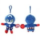 thumbnail image 5 of Juguetes de peluche de cómics de Marvel, 15cm, Spiderman, Hulk, Iron Man, Capitán América, figuras de dibujos animados, llavero colgante, muñecas, regalos para bebés, 5 of 5