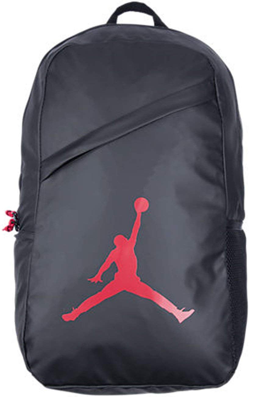 Nike Air Jordan Backpack Crossover Backpack (Black/Gym Red) - Walmart.com