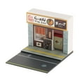 thumbnail image 3 of segolike 1/64 Landscape Diorama Landscape Models for Car Models with Light Background for Ramen shop, 3 of 8