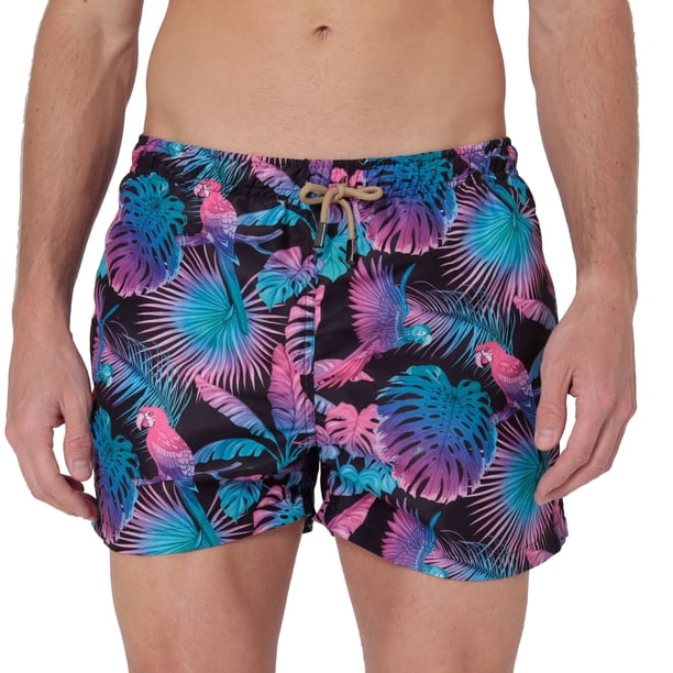 Traje de baño "Loros" tipo short Maré Collection H105/Traje de baño/ Secado rápido