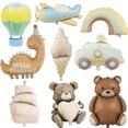 thumbnail image 4 of Globo de helio con forma de oso y pastel de feliz cumpleaños, helado, globos con números de 40 pulgadas para niños, decoración para baby shower, suministros para fiestas, 4 of 5
