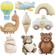 thumbnail image 3 of Globo de helio con forma de oso y pastel de feliz cumpleaños, helado, globos con números de 40 pulgadas para niños, decoración para baby shower, suministros para fiestas, 3 of 4