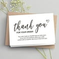thumbnail image 4 of comerut 30Pcs Printed Thank You Cards Single Side Pink Thank You Notes Wedding Bridal Gift Baby Shower Business Graduation Cards, 4 of 7