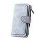 thumbnail image 1 of Qarigey Cambio de almacenamiento Cartera larga Niñas Plegable de cuero Cierre de cremallera Monedero Monedero Titular de la tarjeta de crédito Débito Carteras Azul Qarigey AP000899-01, 1 of 1