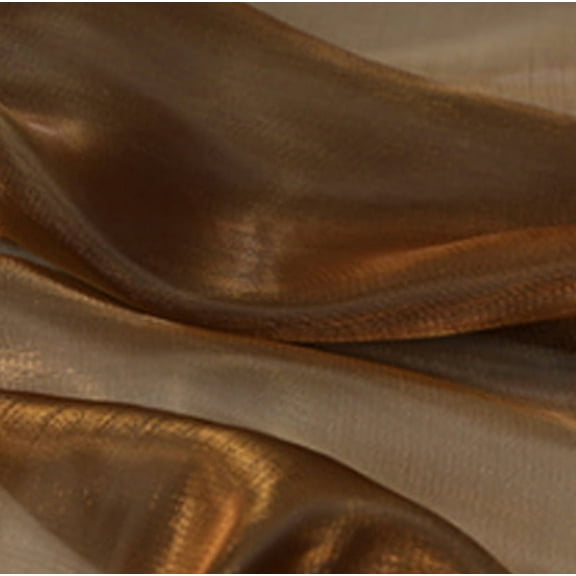 XmhyTop-A 1 Piece Brown Organza Fabric 100*150cm Sheer Organza, Wedding Fabric, Craft Organza, Decor Fabric, Ideal for Weddings, Crafts Decor Projects