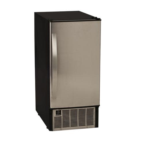 Edgestar Ib450 15" Wide 25 Lbs. Capacity Built-In, Free Standing, And Undercounter Ice