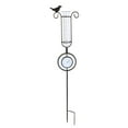 Mainstays Outdoor Rain Gauge and Thermometer Decorative Garden Stake